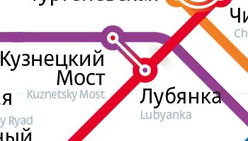 На рисунке показана постер с картой московской системы метро с часами с красной стрелкой, указывающей на центр. Текст на плакате гласит "Московская метро", и часы окружены часами.
